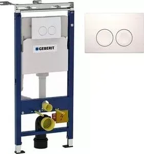 Инсталляция для унитаза Geberit Delta 21 Платтенбау UP100 (458.122.11.1)