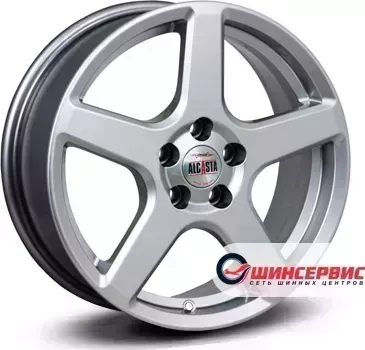 Диск автомобильный Alcasta M62 R16 / 6.5J PCD 5x114.30 ET 40.00 ЦО 66.10