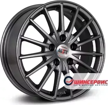 Диск автомобильный Alcasta M60 R16 / 6.5J PCD 5x114.30 ET 43.00 ЦО 67.10