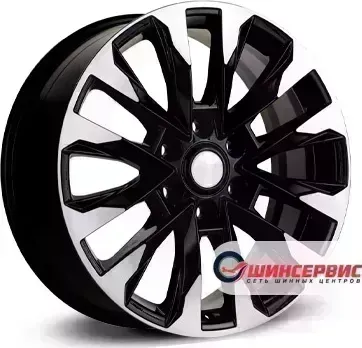 Диск автомобильный Legeartis Concept TY572 R20 / 8.5J PCD 6x139.70 ET 25.00 ЦО 106.30