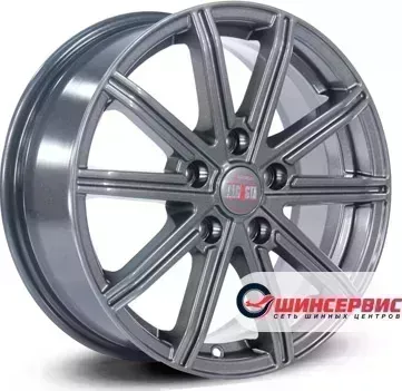 Диск автомобильный Alcasta M64 R16 / 6.5J PCD 5x114.30 ET 47.00 ЦО 66.10