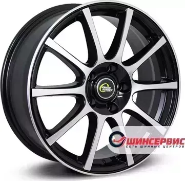 Диск автомобильный Cross Street CR-16 R15 / 6.0J PCD 4x100 ET 46.00 ЦО 54.10