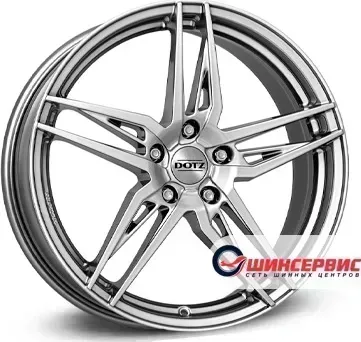 Диск автомобильный Dotz Interlagos shine R18 / 7.5J PCD 5x112.00 ET 49.00 ЦО 66.60