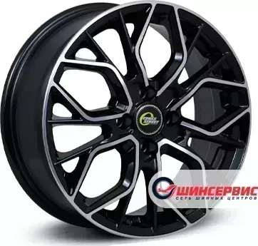 Диск автомобильный Cross Street CR-19 R18 / 7.5J PCD 5x114.30 ET 50.00 ЦО 67.10