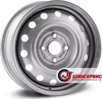 Диск автомобильный TREBL 53A38R R14 / 5.5J PCD 4x100.00 ET 38.00 ЦО 54.10