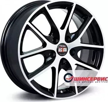 Диск автомобильный Alcasta M59 R16 / 6.5J PCD 5x114.3 ET 45.00 ЦО 60.10