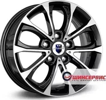 Диск автомобильный КиК Urals R15 / 6.5J PCD 5x112.00 ET 45.00 ЦО 57.10