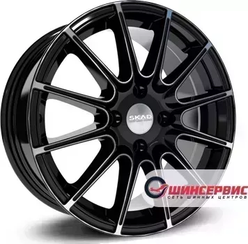 Диск автомобильный Скад Le Mans Le R17 / 7.5J PCD 5x100 ET 36.00 ЦО 57.10