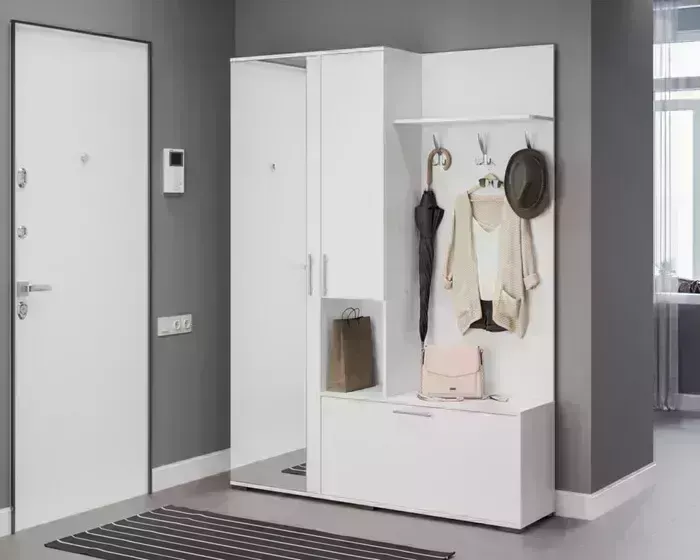 Прихожая Mebel Ars Саша (белый)