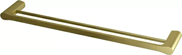 Полотенцедержатель Wasserkraft Aisch двойной, золото (K-5940)