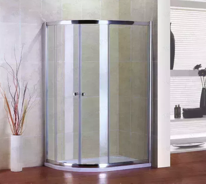 Душевой уголок CEZARES Pratico RH-2 100x80 прозрачный, хром (PRATICO-RH-2-100/80-C-Cr)