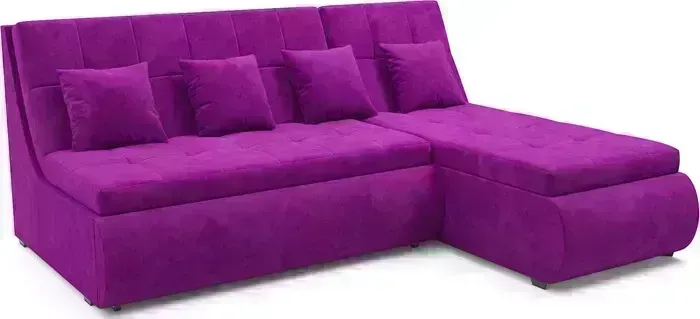 Диван угловой Mebel Ars Дубай (фиолет)