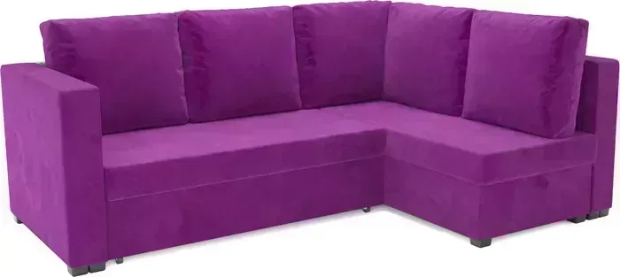 Диван угловой Mebel Ars Мансберг (фиолет)