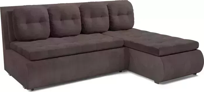 Диван угловой Mebel Ars Кормак (кордрой коричневый)