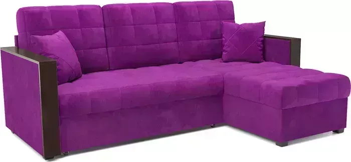 Диван угловой Mebel Ars Техас (фиолет)
