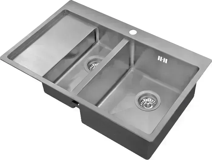 Мойка кухонная ZorG Inox R 5178-2-R нержавеющая сталь