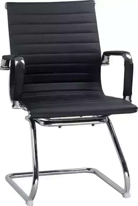 Кресло офисное Dobrin для посетителей CODY LMR-102N черный