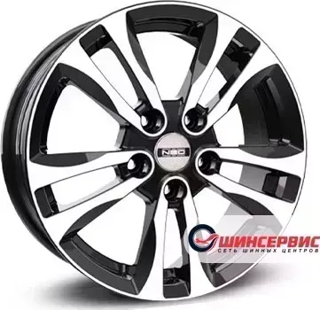 Диск автомобильный NEO 658 R16 / 6.5J PCD 5x114.3 ET 50.00 ЦО 67.10