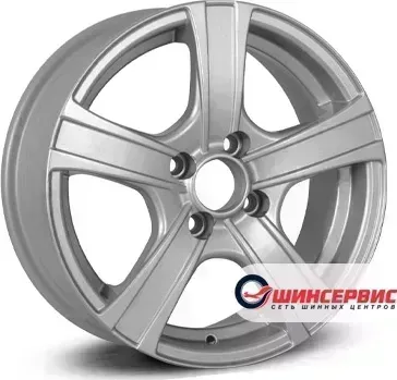 Диск автомобильный Tech Line 619 R16 / 6.5J PCD 5x118.00 ET 46.00 ЦО 71.10