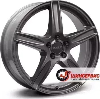 Диск автомобильный Dezent L dark L R15 / 6.0J PCD 5x114.3 ET 40.00 ЦО 71.60