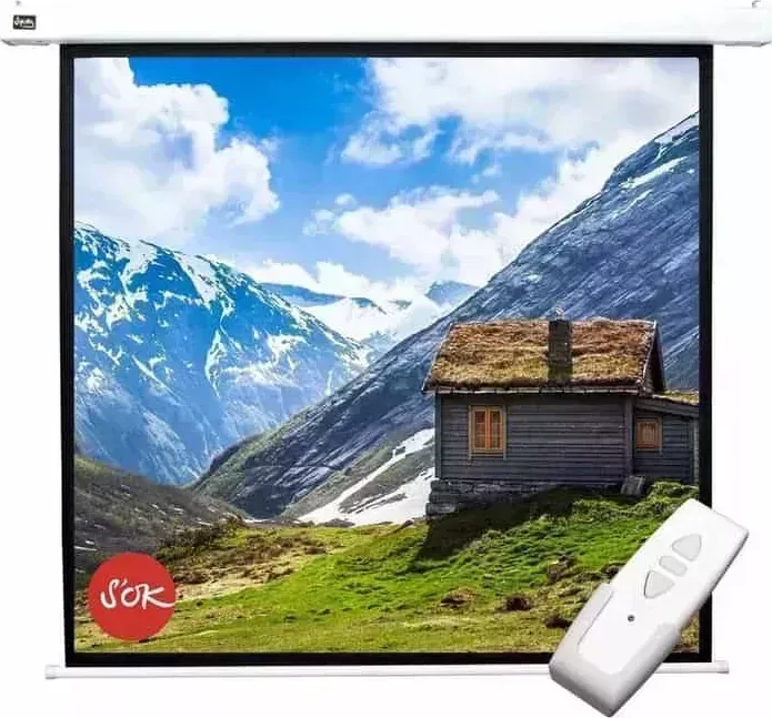Экран для проектора S&amp;#039;OK S'OK 180x180 Motoscreen 1:1 100'' (SCPSM-180x180)