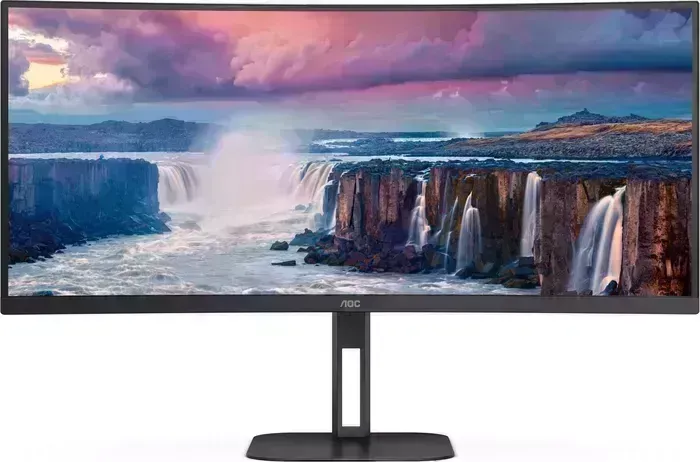 Монитор AOC CU34V5C LCD 34'' 21:9 3440x1440(UWQHD) VA, Black