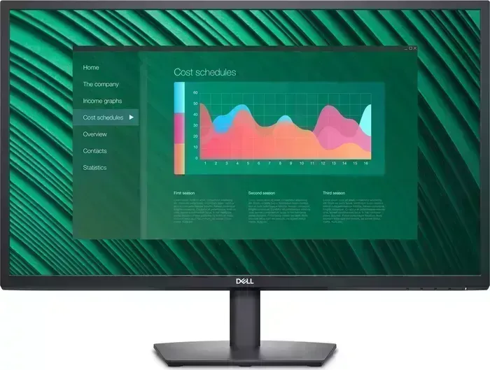 Монитор Dell 27" E2723H черный VA 5ms 16:9 матовая 300cd 178гр/178гр 1920x1080 VGA DP FHD 4.86кг (E2723H)