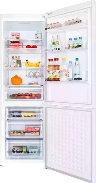 Холодильник MAUNFELD -морозильник с инвертором MFF195NFIW10