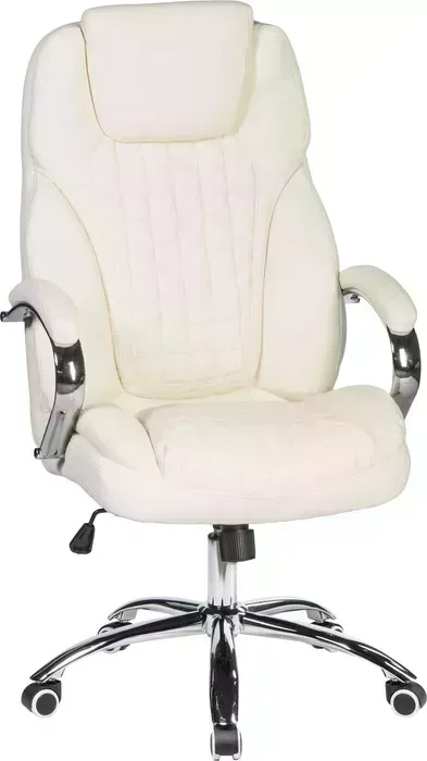 Кресло офисное Dobrin для руководителей CHESTER LMR-114B кремовый