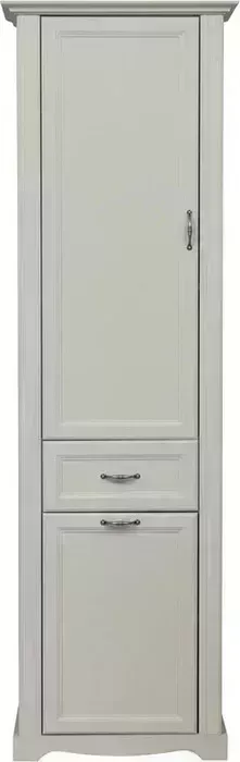 Пенал ОЛМЕКО Шкаф - 32.04 - 01 Сохо серый Masa Decor серый, профиль: Masa Decor серый, ДВПО: белый (OLMP002543) - - 01 , ,