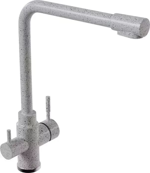 Смеситель для кухни Mixline ML-GS13 (310) с подключением фильтра, серый (4630099749748)