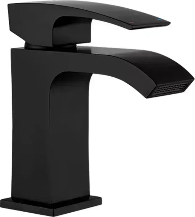Смеситель для раковины Gappo G1007-6 черный (6959477656002)