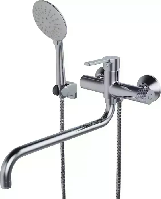 Смеситель для ванны Mixline ML22-02 универсальный, хром (4610211000452)