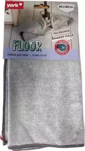 Салфетка YORK из микрофибры для пола (60х80 см) 026390