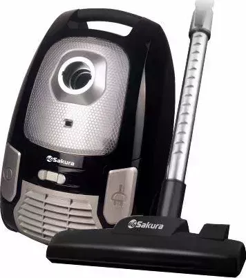 Пылесос SAKURA SA-8316BK 2400Вт мешок HEPA черн