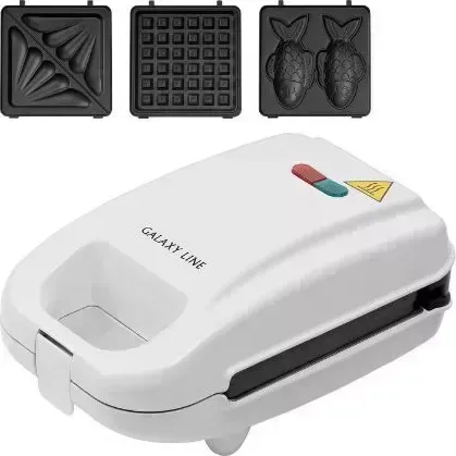 Вафельница GALAXY LINE GL 2971 со съемными формами GL