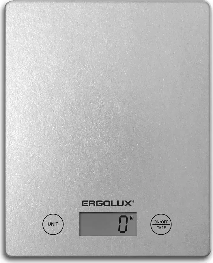 Весы кухонные ERGOLUX ELX-SK02-С03 серые металлик