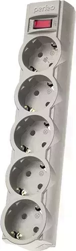 Сетевой фильтр PERFEO (PF_A4715) "POWERX" - 5 роз - 1,8м - серый