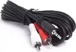 Кабель СИГНАЛ (35215) шнур 3,5Дж-2RCA, 1,5 м