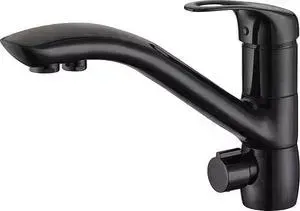 Смеситель для кухни ZorG Clean water (ZR 404 kf black)