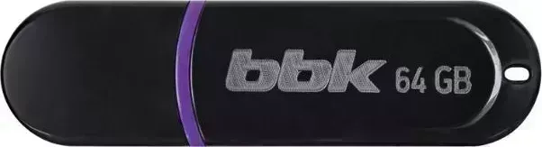 Флеш-накопитель BBK 064G-JET черный, 64Гб, USB2.0, JET серия накопитель