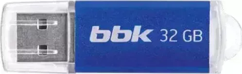 Флеш-накопитель BBK 032G-RCT синий, 32Гб, USB2.0, ROCKET серия накопитель