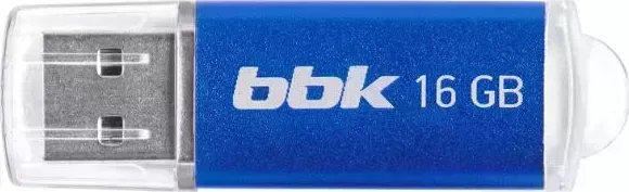 Флеш-накопитель BBK 016G-RCT синий, 16Гб, USB2.0, ROCKET серия накопитель