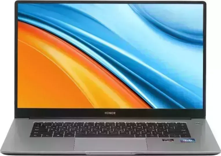 Ноутбук HONOR MagicBook 15.6'' FHD, AMD R5 5500U (2100 МГц), 8Gb, SSD 512Gb, vga int., no ODD, Win11Rus, темно-серый 1.54 кг (5301AAGA)