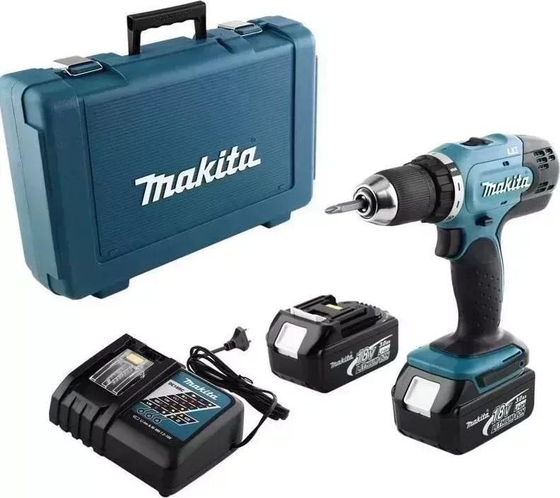 Дрель аккумуляторная MAKITA DDF453RFE 178361 ак,18В,2х3АчLI-ION