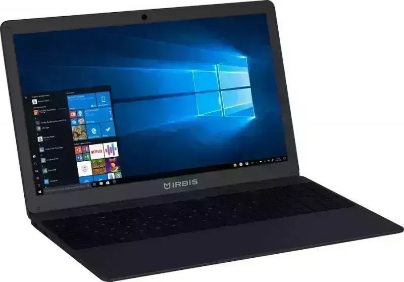 Ноутбук IRBIS NB510 15.6" 1920*1080 FHD IPS(9:1), CORE I3 5005U, 8G, 256G SSD, PLASTIC, CASE A SILKPRINT LOGO, WINDOWS 10 HOME I3 A 10