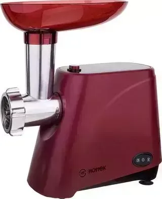 Мясорубка HOTTEK HT-976-004 бордовый