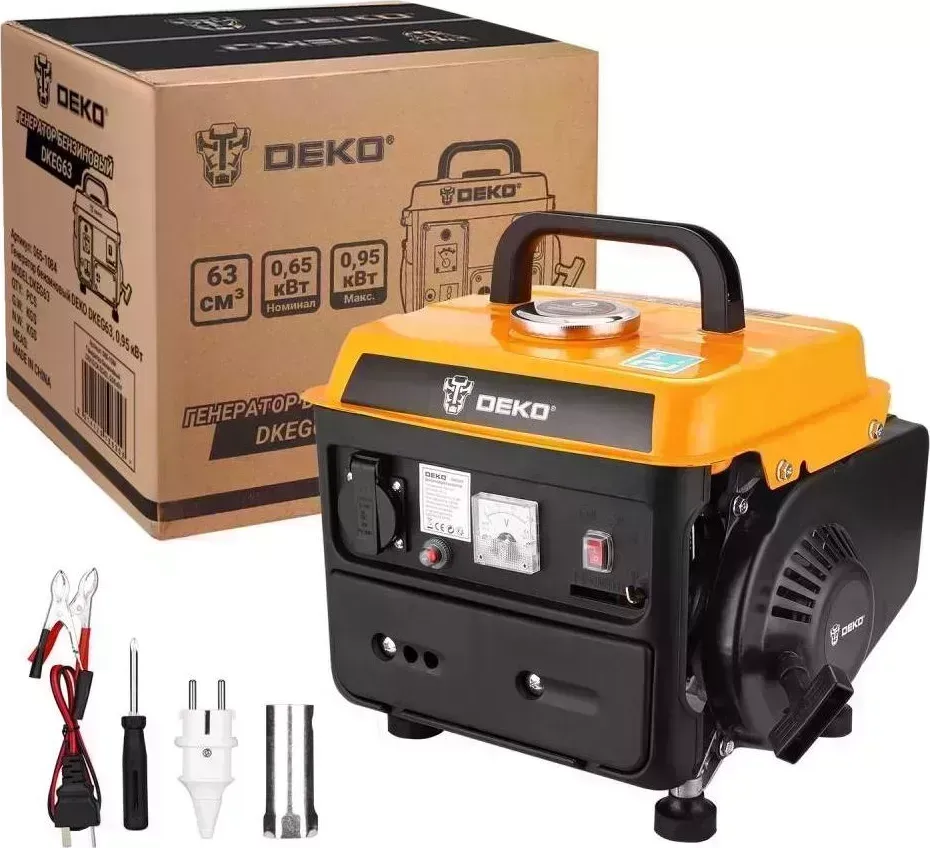 Генератор DEKO DKEG63, 0,95 кВт 065-1084