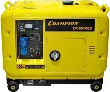 Генератор CHAMPION DG6501ES+ATS