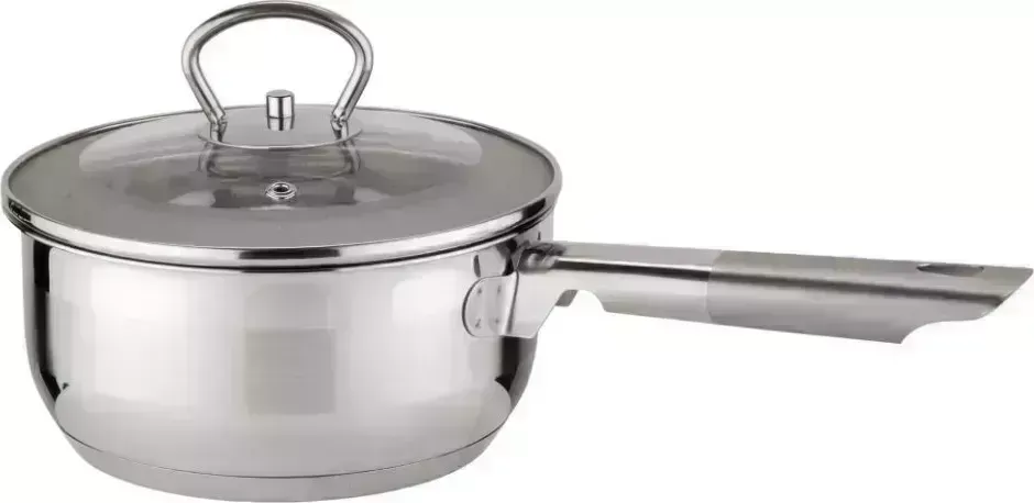 Ковш BELLA CUCINA BC-2001 со стеклянной крышкой, 14см